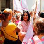 Respaldan colonos continuidad de Abelina López Rodríguez en Acapulco